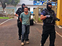 flavio acosta riveros cuando fue detenido en brasil